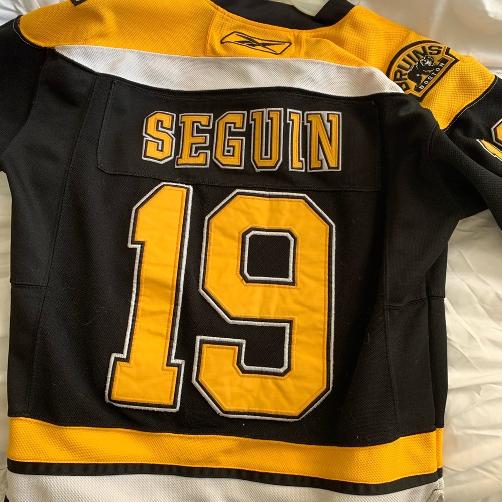 Boston Bruins Stanley Cup Final Jersey RARE Seguin